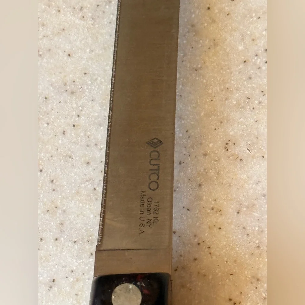 CUTCO SALMON FISH KNIFE 1762 FILLET LIKE FISHERMAN'S SOLUTION VCUG STRAIGHT EDGE